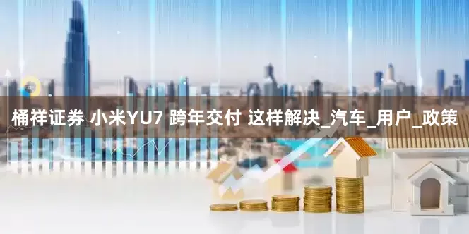 桶祥证券 小米YU7 跨年交付 这样解决_汽车_用户_政策